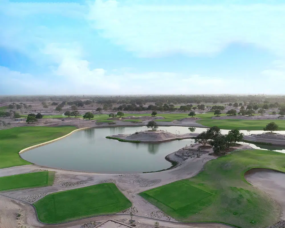 Rumanza Golf Course by Desert Landscape